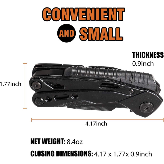 Мультитул 15 в 1: плоскогубці, кресало, свисток, ножиці, викрутка, замок, подарунок для чоловіків, DIY, батькові/татові, чоловікові, хлопцеві
