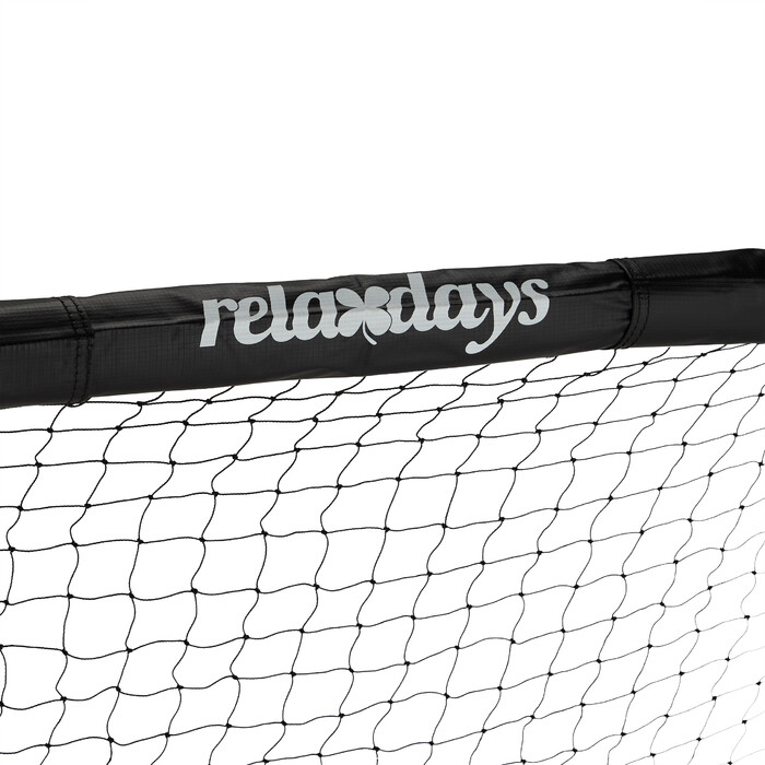 Relaxdays Black Football Goal 120 x 180 cm