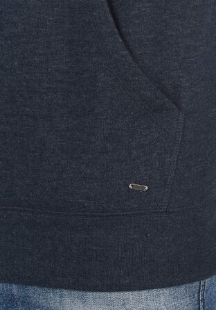 Чоловічий худі Solid SDBert з капюроном, синій меланж (Insignia Blue Melange), розмір M