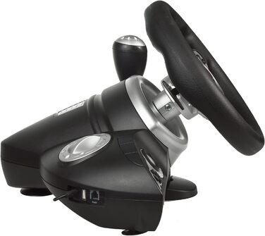 Ігрове кермо RS700 з педалями, газом та гальмом, 270° кут повороту, вібрація, сумісність з PS4/PS3/Xbox One/PC/Android