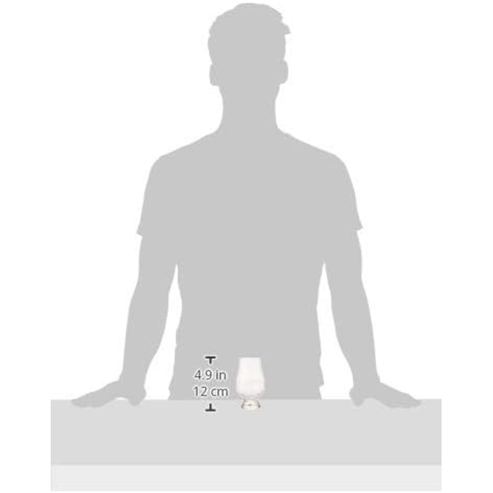 Склянки для віскі Glencairn, набір 2 шт, у подарунковій коробці, прозорі