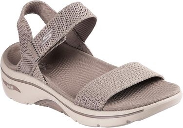Сандалі Skechers Go Walk Arch Fit 2.0 Annie – бежеві текстильні жіночі, 38 EU