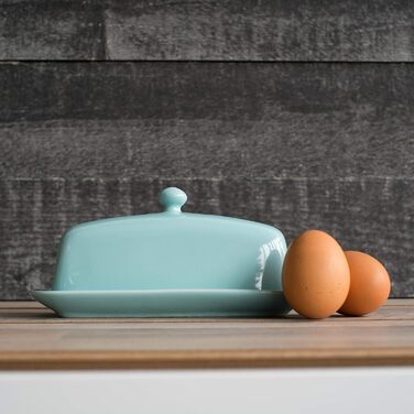 Now Designs Butterdose Rectangular Eggshell Blue
