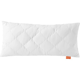 sleepling Pillowcase Bamboo 2-Pack 40 x 80 cm, cover 100% cotton quilted with 100% viscose (bamboo fiber), 700 gr. filling weight, Ökotex certified, washable, white