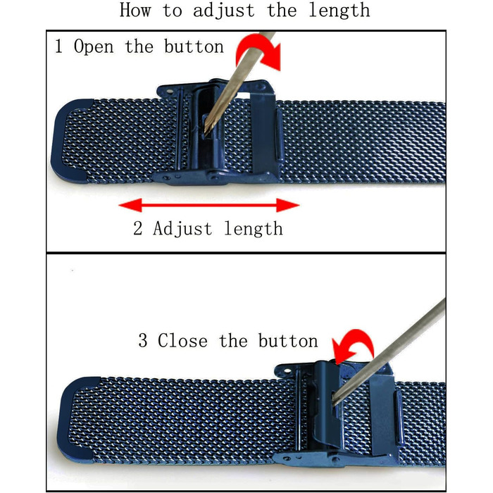 Годинник жіночий Hannah Martin, кварцовий, з нержавіючої сталі, водонепроникний, сітка, ультратонкий (блакитна поверхня, блакитний ремінець)