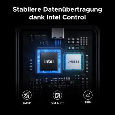 Зовнішній корпус для M.2 NVMe SSD UGREEN 80Gbps, сумісний з Thunderbolt 5/4 та USB4