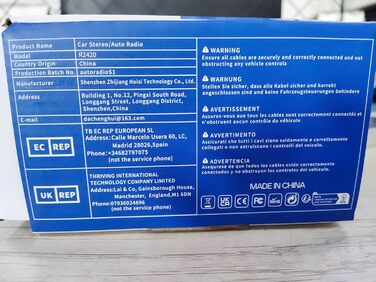 Автомагнітола Wistrue 1DIN з Bluetooth, FM/AM, USB/SD, AUX, MP3, Type-C, чорна