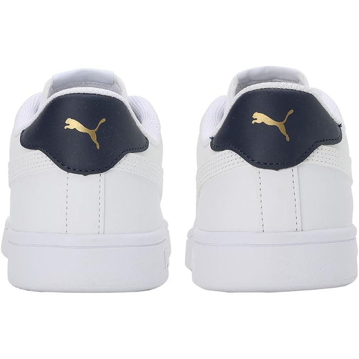 Кросівки Puma Smash V2 LS - унісекс, білий/темно-синій/золотий, 43 EU