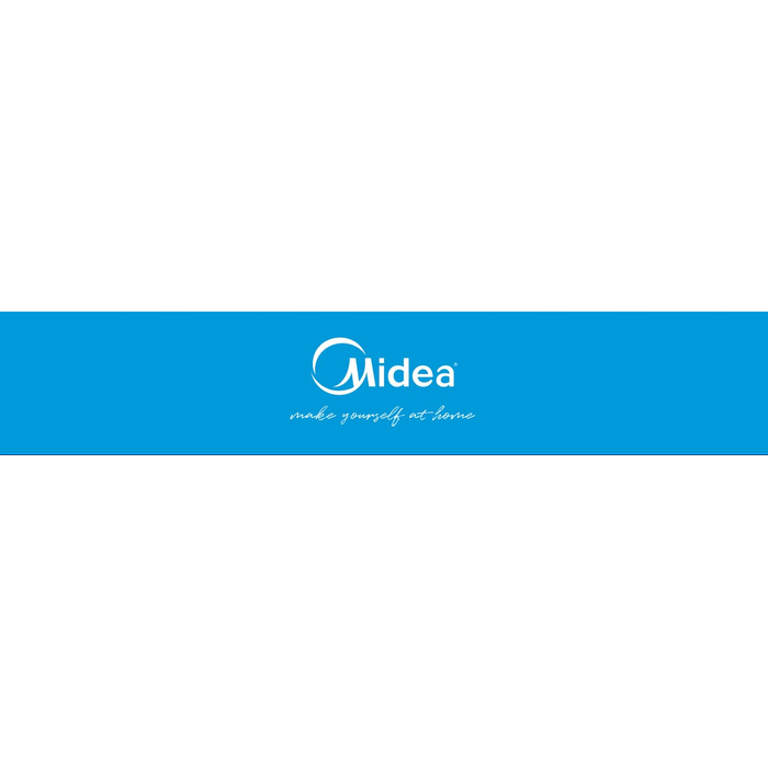 Мультифункціональний занурювальний блендер Midea 1000 Вт з насадками для змішування та збивання