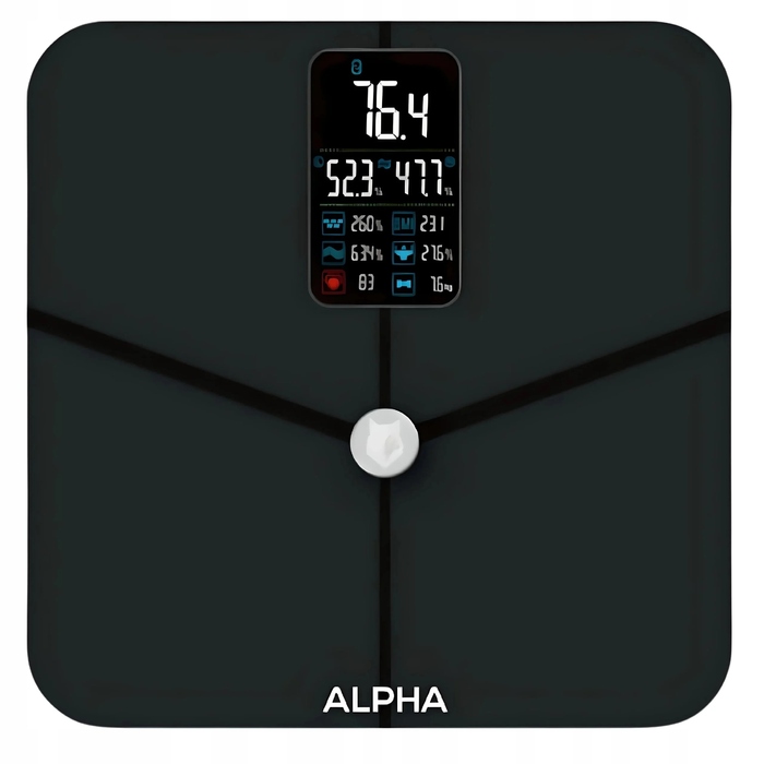 Розумні ваги для ванної кімнати ALPHA Smart Scale Pro