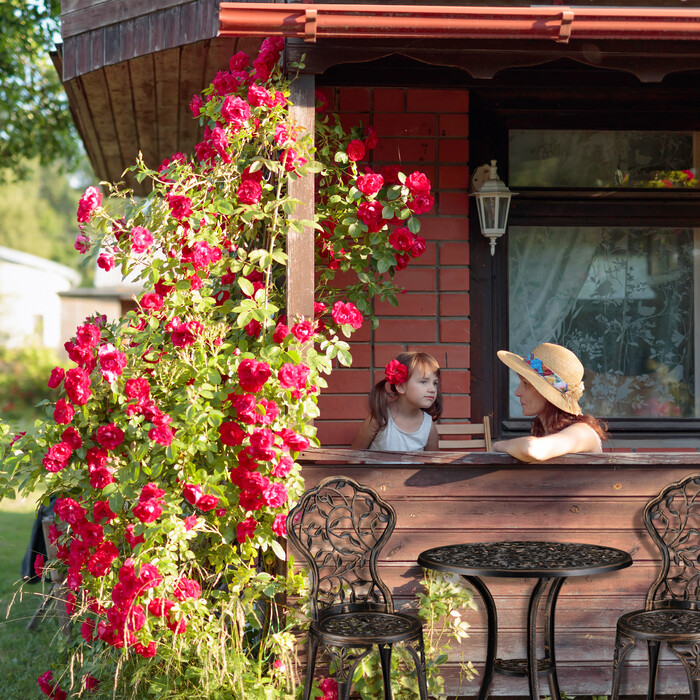 Relaxdays Balcony Furniture Set in Antique Design