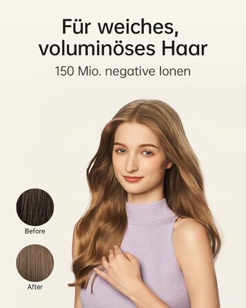 Laifen SE Lite Hair Dryer - Negative Ion Hair Dryer with 100,000 RPM Brushless Motor - Fast Drying, Quiet, Travel-Friendly (Milktea Color)