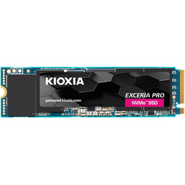 SSD KIOXIA Exceria Pro 2TB NVMe PCIe 4.0 M.2 - Швидкість 7300MB/s, 800K IOPS
