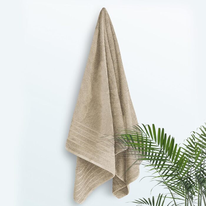 Набір рушників Tens Towels з 100% бавовни, 8 предметів: 2 великі банні рушники, 2 рушники для рук та 4 маленькі рушники для обличчя, гігроскопічні та швидкосохнучі