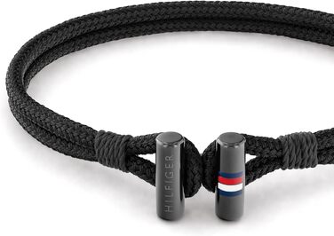 Браслет чоловічий Tommy Hilfiger нейлоновий чорний 2790336