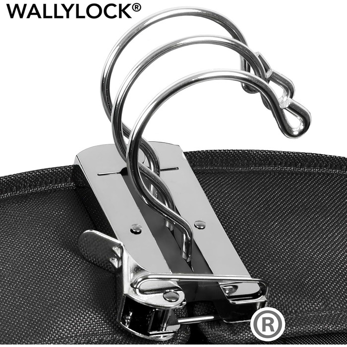 Дорожній костюмний чохол WallyBags 114,3 см, делюкс, з двома додатковими кишенями, чорний, підвищена місткість