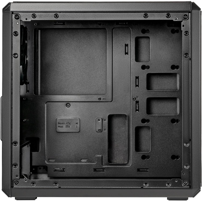 Корпус Cooler Master MasterBox Q300L V2 Mini-Tower Micro-ATX з USB 3.2 Gen 2x2, 120 мм вентилятор, загартоване скло, чисте кабельне прокладання та кілька варіантів охолодження