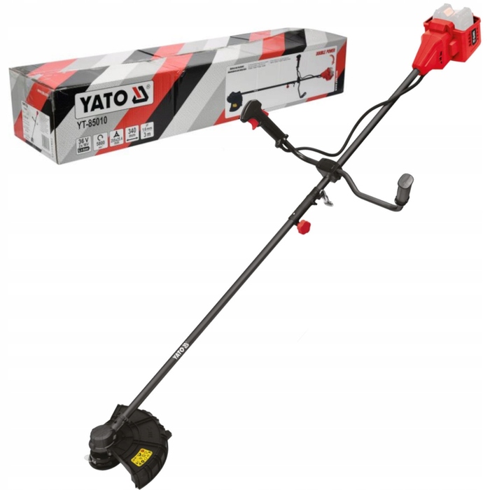 Акумуляторна коса Yato 100 Вт, 34 см