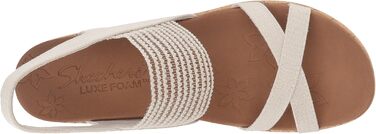 Skechers Beverlee - Бежеві кеди-платформи жіночі 39.5 EU