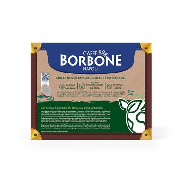 Кава в капсулах Caffè Borbone Don Carlo Gold, сумісні з Lavazza A Modo Mio, 100 шт