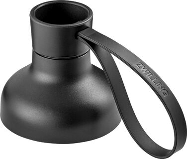 Блендер ZWILLING Smoothie Maker з пляшкою, 600 мл, 300 Вт, нержавіюча сталь/пластик, чорний