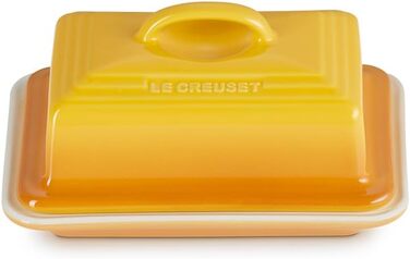 Le Creuset Stoneware Butter Dish, 900 g, 17 x 12.5 x 9 cm, Nectar, 70837176720000
