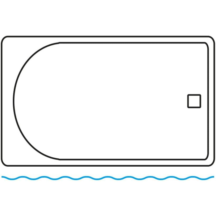 Штора для душу Sanilo Hosta, водонепроникна, антигрибкова, з кільцями (12 шт.), преміум-якість