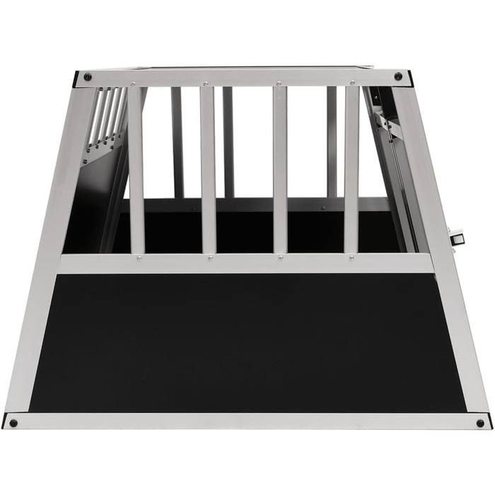 Транспортна переноска для собак VidaXL з подвійними дверцятами, 94x88x69 см, переноска для подорожей, клітка для собак