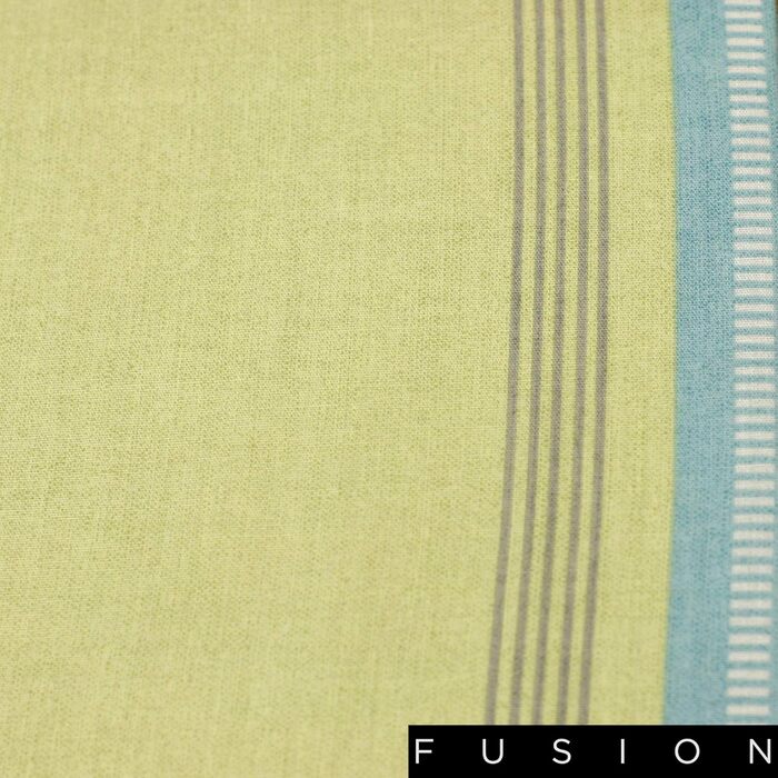 Комплект постільної білизни Fusion: простирадло та 2 наволочки, Super King, зелений, 52% поліестер / 48% бавовна