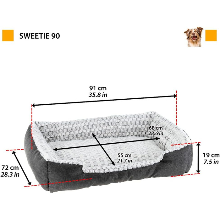 Клітка для собак та котів Ferplast Sweetie 70, 74 x 61 x 19 см, білий/сірий колір
