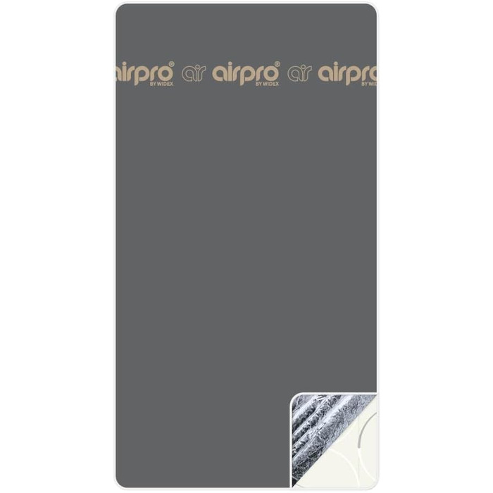 Airpro by Widex Giant Ironing Board Cover - 148x80 cm – 6 Layers! Extra Thick Padding & Durability – Ironing Board Cover for Your Table - Iron Faster and More Comfortably on Your Table Anthracite Giant Ironing Cover
