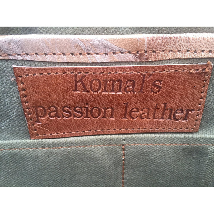Сумка-портфель Komal's Passion Leather KPL 45.7 см (18 дюймів) шкіряна для ноутбука та документів, чоловіча сумка-месенджер