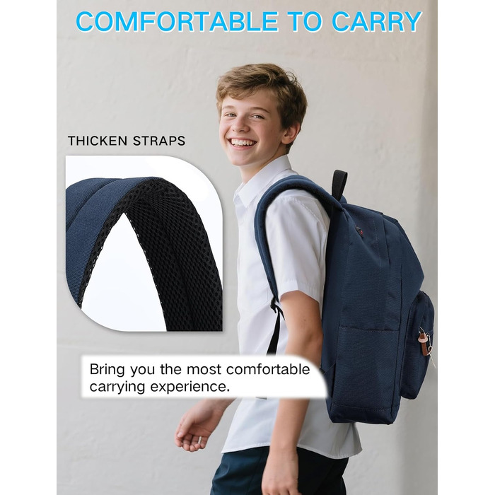 Жіночий рюкзак RAVUO, водонепроникний, для ноутбука 15.6 дюймів, шкільний, туристичний, повсякденний, для роботи та подорожей, Бордовий (Синій)