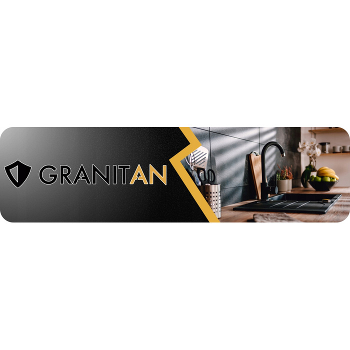 Кухонний змішувач для мийки Granitan Elara, золотий