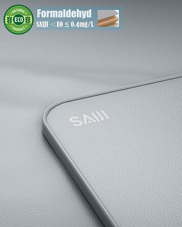 Столик для ноутбука SAIJI 60x45 см, регульована висота, з підставкою для книг, ящиком та кріпленням для планшета. Ідеально для роботи, читання та сніданку.