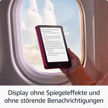 Amazon Kindle Paperwhite (16 GB) – Чорний, Відновлений, з рекламою, 7