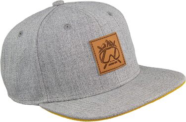 Кепка бейсболка Jumping Bird • Унісекс • Знімний козирок • Легка, легко миється • Однорозмірний (світло-сірий)