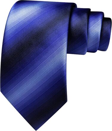 Комплект краваток Barry.Wang: краватка, кишеньковий хустинка та запонки (святковий, для весілля) - блакитний та темно-блакитний