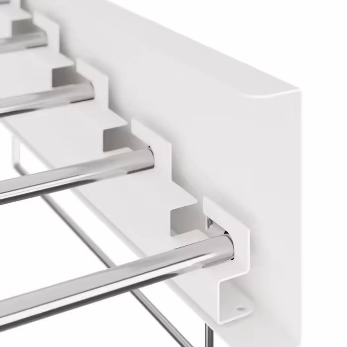 Relaxdays Wall-Mounted Clothes Rail