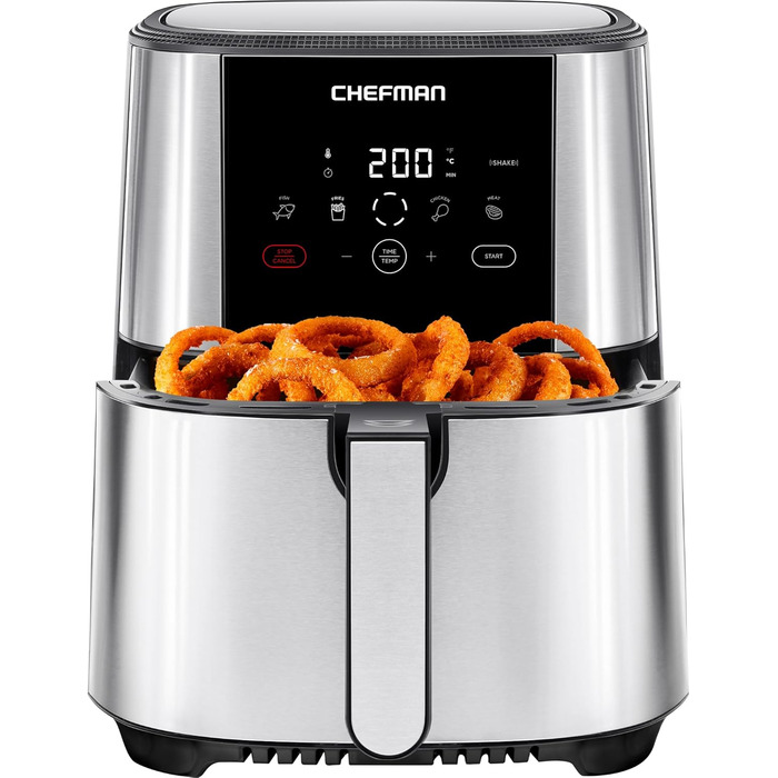 Chefman TurboFry Air Fryer - 4.75L Family Size with Digital Controls