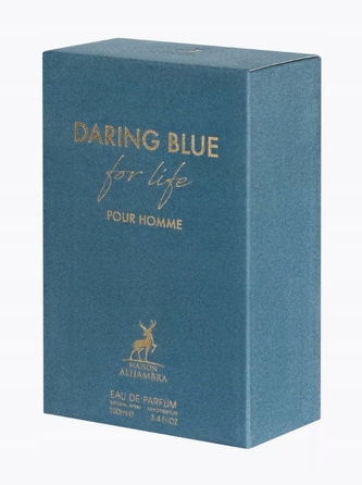 Чоловіча парфумована вода Maison Alhambra Daring Blue for Life, 100 мл
