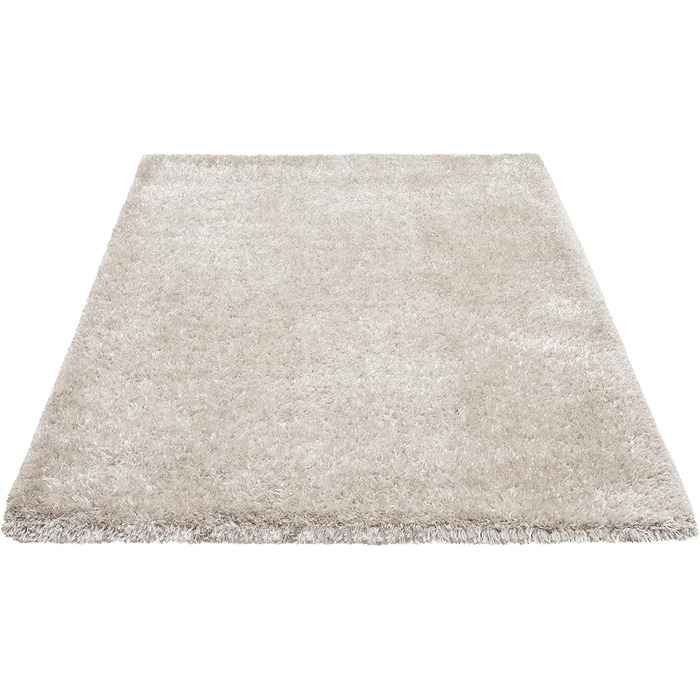 Килимок Mia's Teppiche Fiona для вітальні та спальні, 120x160 см, високий ворс (бежевий)