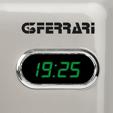Мікрохвильова піч G3 Ferrari Sapormio Vintage, 1150W, 20 л, 8 програм, білий
