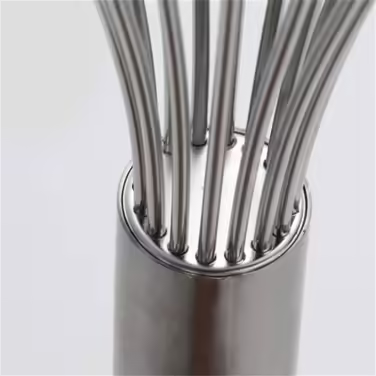 ZHANGXIAO Wire Whisk, Stainless Steel Used for Stirring Kitchen Baking Tools Balloon Whisk (Size: 37×8.5cm)