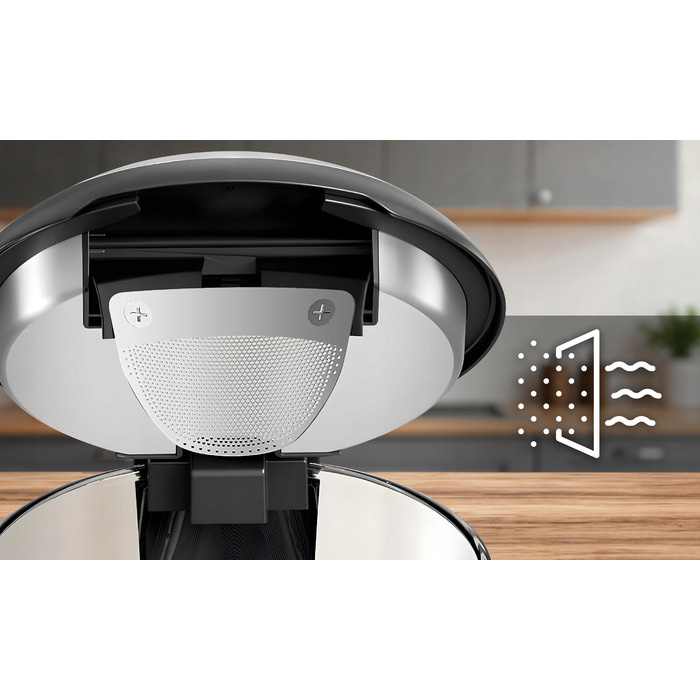 Електричний чайник Electo 1,7 л, 1800 Вт, сталевий, з LED-підсвіткою