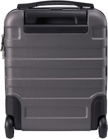 Чемодан ручної об'єму 24 л Cabin Max Anode 40x30x20 см з жорстким корпусом Hardscalen, сірий, 2 колеса