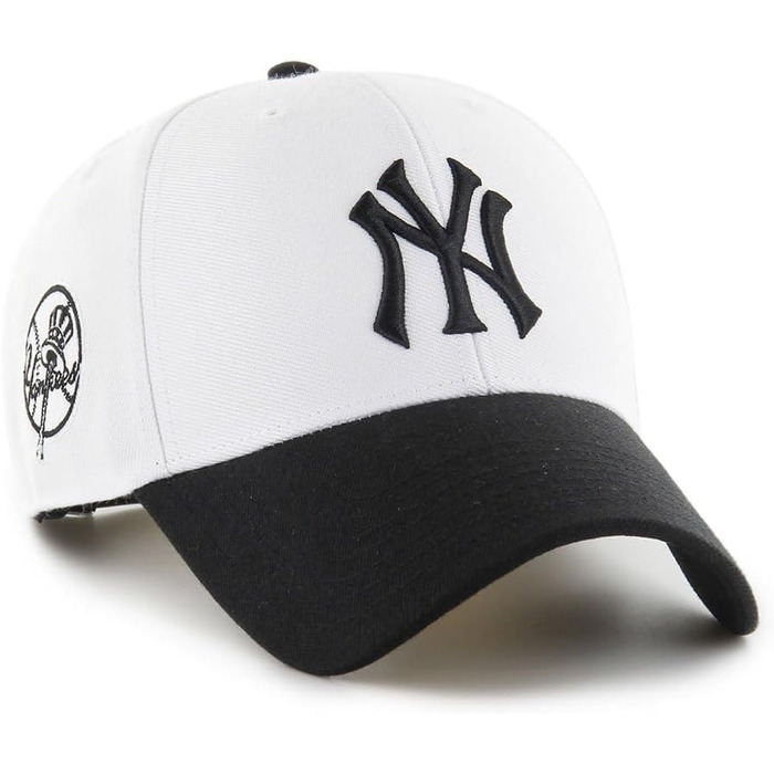 Кепка бейсболка New York Yankees Snapback MVP MLB біла, універсальний розмір