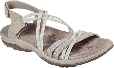 Сандалі жіночі Skechers Reggae Slim Sunnyside (38 EU, бежеві)