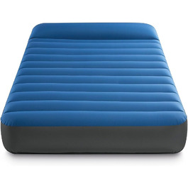 Надувний матрац Intex Twin Dura-Beam Premaire для кемпінгу з USB, 99x191x22 см (64011)