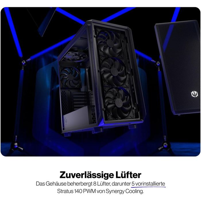 Корпус для ПК Endorfy Arx 700 Air ATX зі скляною бічною панеллю